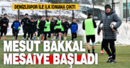 Mesut Bakkal Denizlispor ile ilk idmanına çıktı
