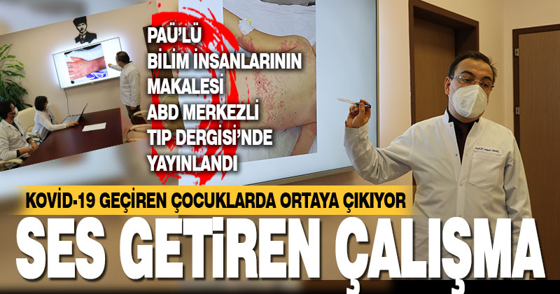PAÜ’lü bilim insanlarının çalışması, ABD merkezli dergide yayımlandı