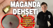 Evin terasında oynayan çocuğa maganda kurşunu isabet etti