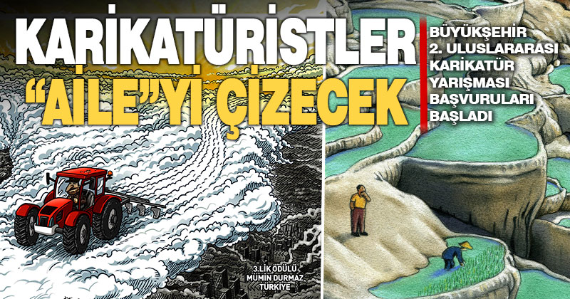 Büyükşehir 2. Uluslararası Karikatür Yarışması başvuruları başladı