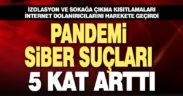 Pandemi süreci siber suçları artırdı