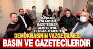 Başkan Zolan’dan Gazeteciler Cemiyeti’ne ziyaret