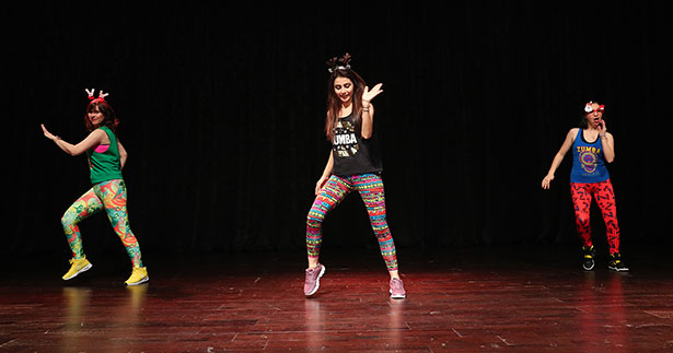 Merkezefendi’de zumba master class etkinliği
