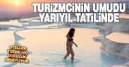 Pamukkale’deki oteller yarıyıl tatilinde yüzde 100 doluluk hedefliyor