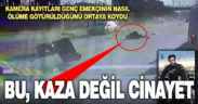 Genç kuryenin öldüğü kaza güvenlik kamerasında: Kaza değil cinayet