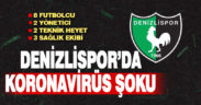 Denizlispor’da koronavirüs şoku