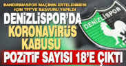 Denizlispor’da pozitif sayısı 18’e yükseldi, TFF’ye maç erteleme talebinde bulunuldu