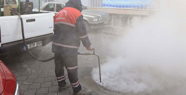 Pamukkale Belediyesi’nden sinek mücadelesi