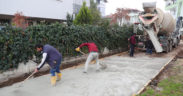 Merkezefendi’de üst yapı çalışması sürüyor