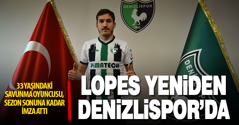 Altaş Denizlispor eski oyuncusu Lopes ile anlaştı