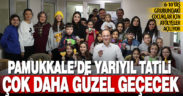 Pamukkale Belediyesi, çocuklar için yarıyıl etkinlikleri hazırladı