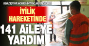 Merkezefendi’nin ‘iyilik hareketi’nde 141 aileye yardım