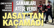 Çivril’de çiftçinin 1.400 balya samanını yakan zanlı tutuklandı