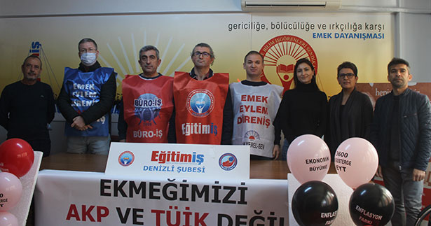 Birleşik Kamu-İş’ten ek zam protestosu