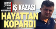 Fabrikanın çatısından düşen işçi hayatını kaybetti
