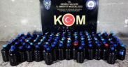 Polis kaçak içkiye geçit vermiyor