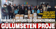 PAÜ öğrencilerinden gülümseten proje
