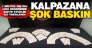 Kalpazan, 1 milyon 286 bin lira değerinde sahte sterlin ile yakalandı