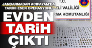 Jandarmadan Acıpayam’da tarihi eser operasyonu