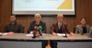 DSO yönetimi yeni binasında toplandı