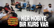 Pamukkale’de hobi kursları ilgi görüyor