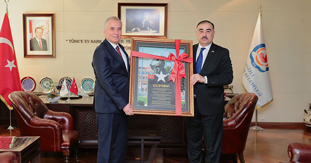 Azerbaycan Büyükelçisi’nden Zolan’a ziyaret
