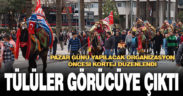 Denizli’de deve güreşi öncesi, develerle kortej yapıldı