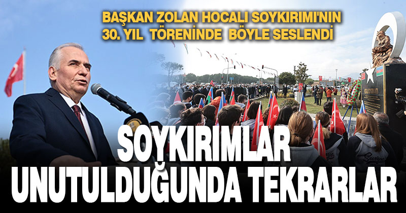 Büyükşehir Hocalı Soykırımı’nı unutmuyor