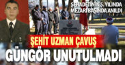 Şehit asker şehadetinin 5. yılında anıldı