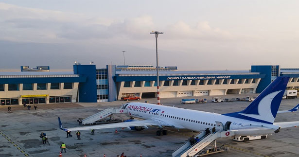Çardak’tan geçen ay 23 bin 282 kişi uçtu