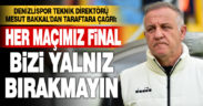 Mesut Bakkal’dan taraftara desteğe çağrısı