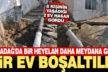 Toprak kayması sonucu Babadağ’da bir ev tahliye edildi