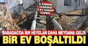 Toprak kayması sonucu Babadağ’da bir ev tahliye edildi