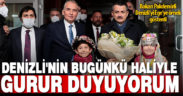 Bakan Pakdemirli Denizli’yi Ege’ye örnek gösterdi: Denizli çağ atladı