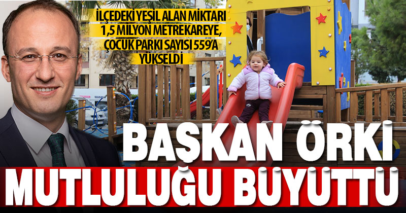 Pamukkale’nin yeşil alan ve çocuk parkı miktarı ciddi oranda arttı
