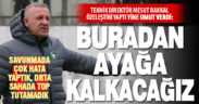 Farklı Samsun yenilgisi sonrası Bakkal’dan özeleştiri ve umut veren açıklama