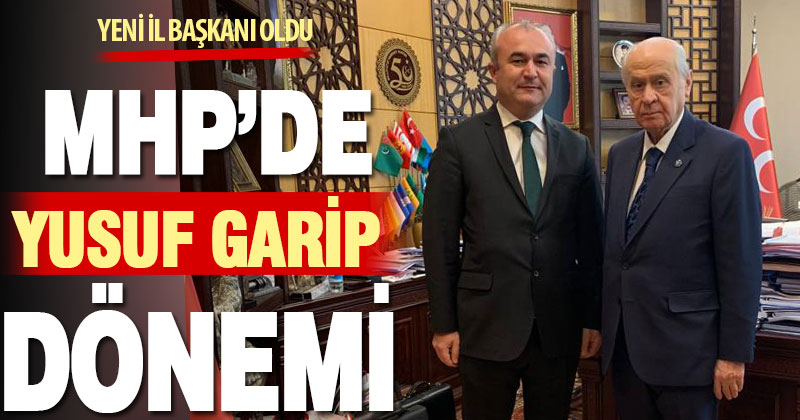 Yusuf Garip MHP Denizli İl Başkanı oldu