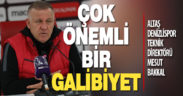 Altaş Denizlispor Teknik Direktörü Mesut Bakkal: Önemli bir galibiyet aldık