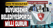 Büyükşehir Belediyespor’da milli gurur