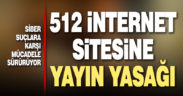 Kaçak yayın yapan 512 internet sitesi kapatıldı