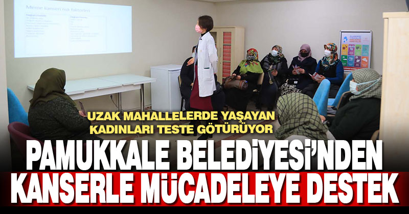 Pamukkale Belediyesi’nden ‘önce sen farkındalık hareketi’ne destek