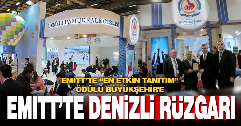 EMITT’te “En Etkin Tanıtım” ödülü Büyükşehir’e