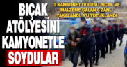 Bıçak atölyesini soyan 6 hırsız yakalandı