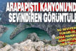 Arapapıştı Kanyonu’nda sular yeniden yükseldi