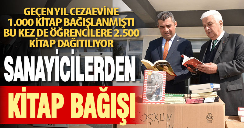 DSO Meclisi’nden öğrencilere kitap bağışı