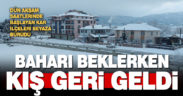 Baharı beklerken kış geri geldi