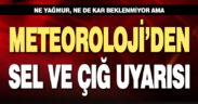 Meteoroloji’den sıcaklığa bağlı sel ve çığ uyarısı