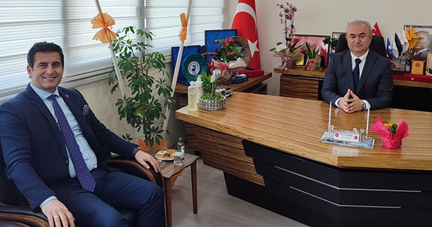 Güngör’den MHP İl Başkanı Garip’e ziyaret