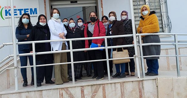 Buldan’da kadınlara mamografi ve smear testi hizmeti