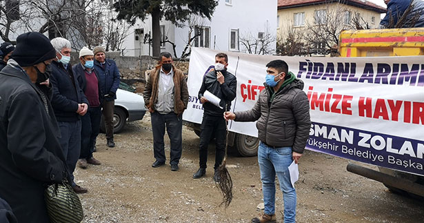 Denizli’de 25 bin 300 ceviz fidanı dağıtıldı